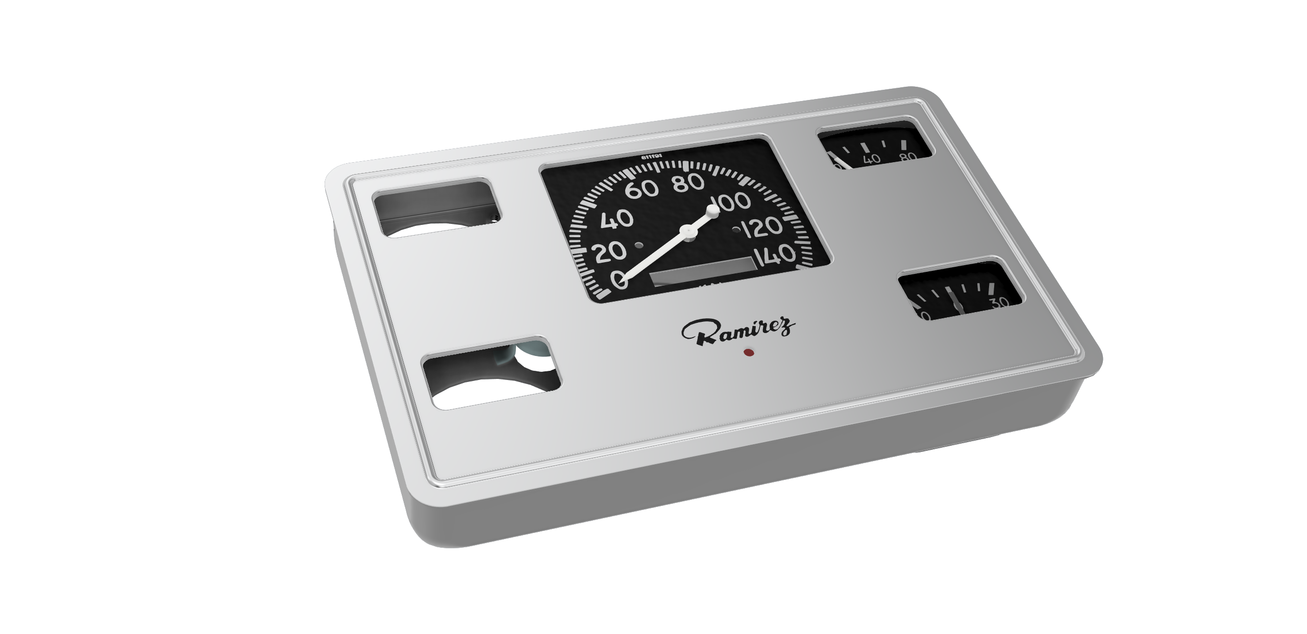 Ramirez Rural 750 的仪表板 Stewart Warner